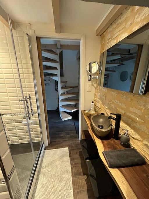 La Petite Maison - La Grange Des Colporteurs Nanclars Extérieur photo